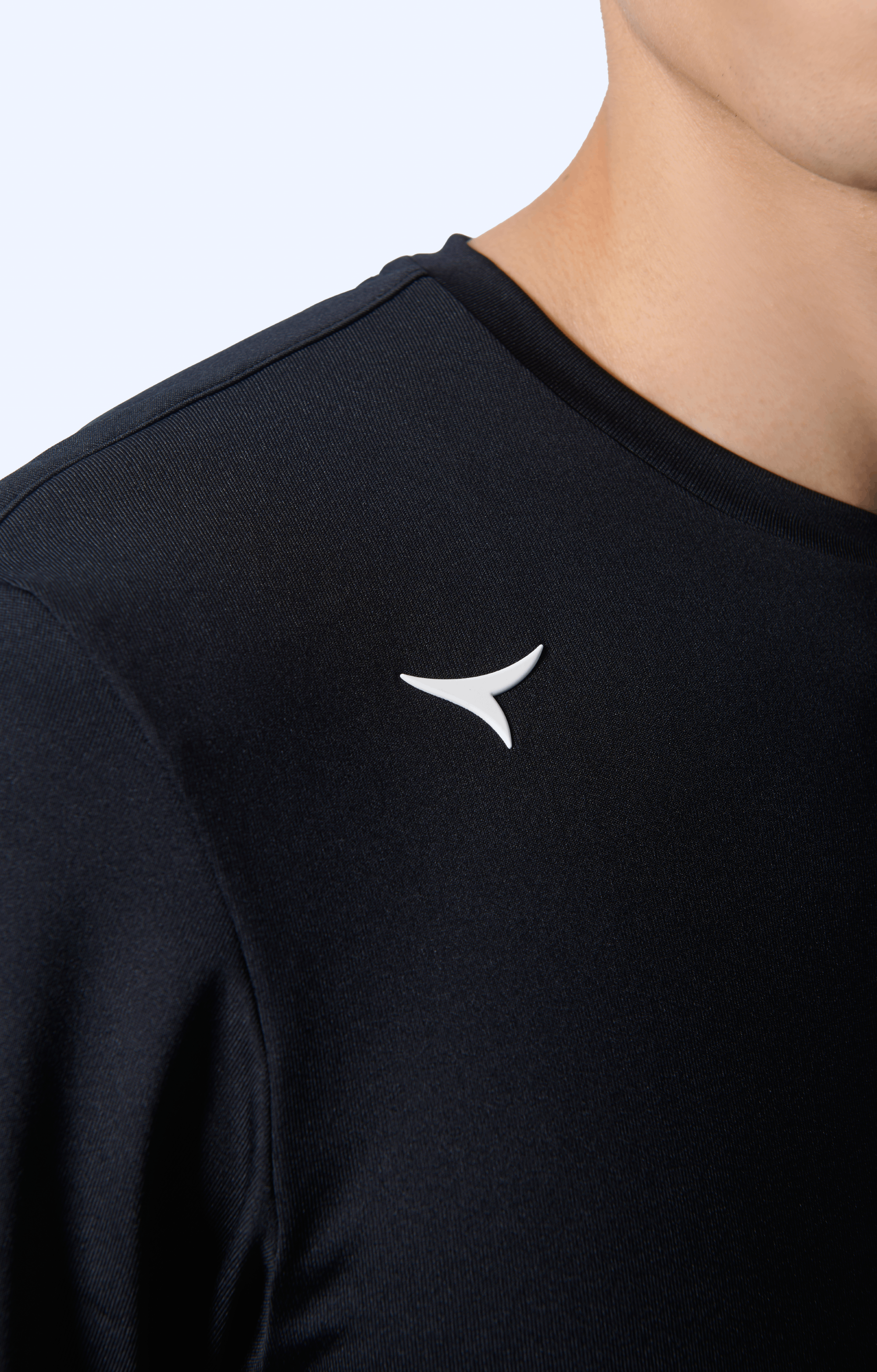 Tengri Genesis Activewear T-Shirt - Male Regular-fit Ink Black