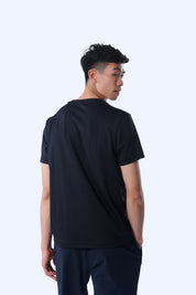 Tengri Genesis Activewear T-Shirt - Male Regular-fit Ink Black